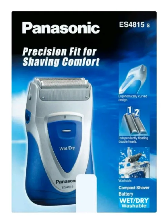 Panasonic Cordless Wet & Dry Shaver (Battery) ES4815 Lazada