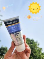 Neutrogena Sport Face Oil Free Sunscreen, SPF 70+, 2.5 fl oz (73 ml)