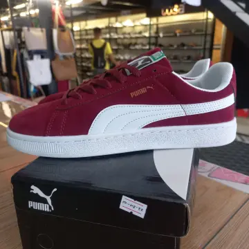 Puma red wine outlet shoes