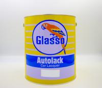Glasso (ตรานกเเก้ว) Autolack Car Lacquer สีพ่นรถยนต์ตรานกเเก้ว มีสีรถยนต์ให้เลือก 17 สี         ขนาด 3.5L/ 1 แกลลอน