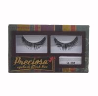 PRECIOSA Eyelash Black Box ขนตาพีโคซ่า SL-102 กล่องกระดาษ PS159 W.30