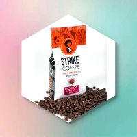 เมล็ดกาแฟสด strike coffee mocca all day blend คั่วปานกลาง ขนาด 250g