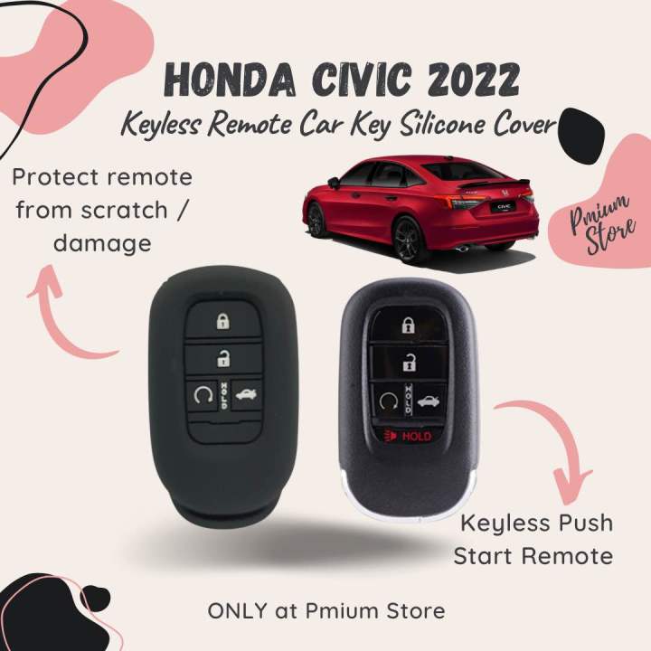 Honda All-New HRV / Civic FE RS 2022-2023 Keyless Remote SILICONE