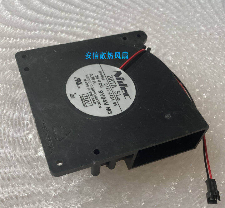 D12F24BL 05 Japan Nidec 12032 24V 0.30a12cm Centrifugal Turbine Drum