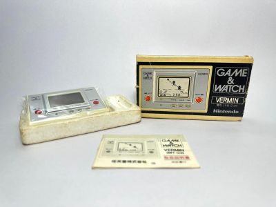 Vermin Game &amp; Watch (nintendo) [silver][MT-03]  เกมกด ทุบตุ่น