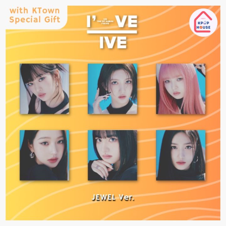 [พร้อมส่ง] อัลบั้ม IVE - I’VE IVE (Jewel version)