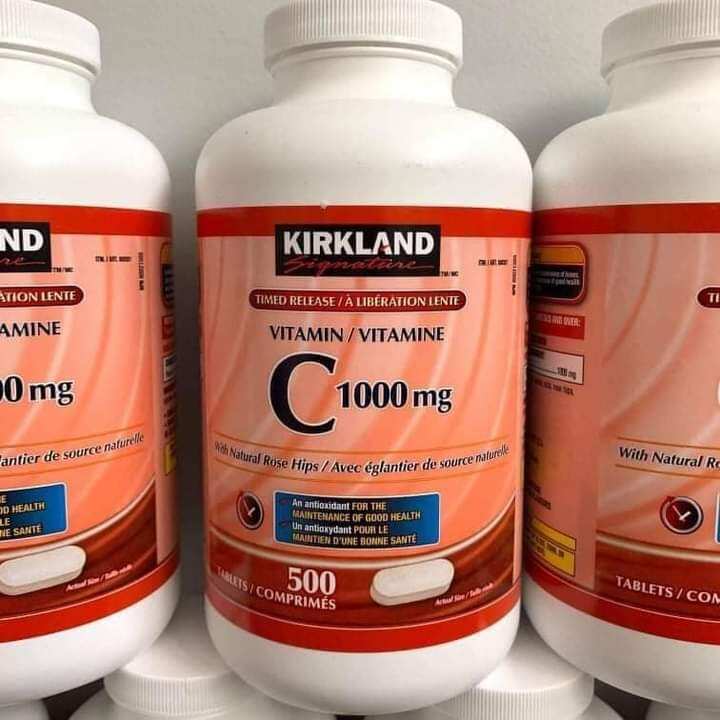 KIRKLAND VITAMIN C 1000MG / 500tablets 🇨🇦 Lazada PH