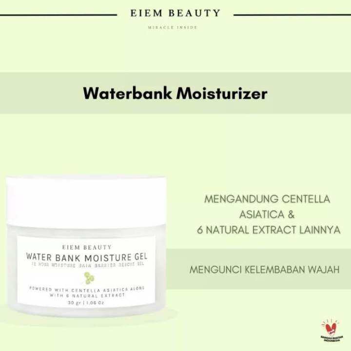 Eiem Beauty Water Bank Moisturizer 30g Lazada Indonesia