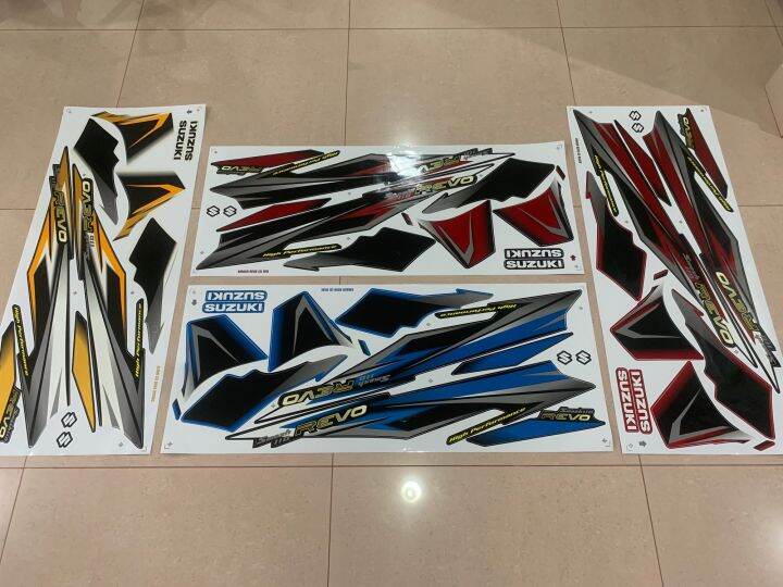 Suzuki smash revo body sticker (2) | Lazada