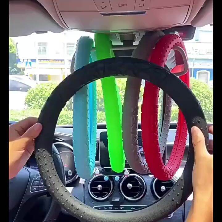 Silicone Car Steering Wheel Cover UltraThin NonSlip Universal Handle