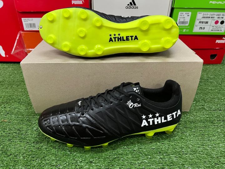 สตั๊ด รองเท้าฟุตบอล Athleta O-Rei Futebol T006 fg ตัวท๊อป หนัง