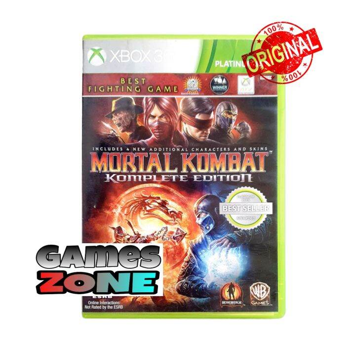 Xbox 360 Game Mortal Kombat Komplete Edition (with freebie) | Lazada PH