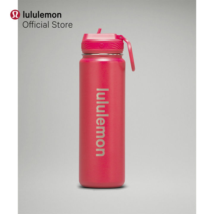 Lululemon Training Back to Life Sport Bottle 24oz - Pink/Neon