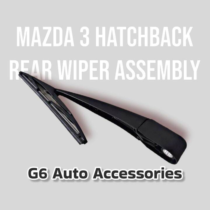 Mazda 3 Hatchback Rear Wiper Assembly for 20042009 Models Gen1 BK