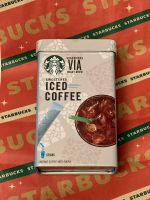 Starbucks  VIA Ready Brew Iced Coffee Sweetened  สตาร์บัคเวียเรดดี้บริว ไอซ์คอฟฟี่สวีื (กาแฟปรุงสำเร็จ) (ตราเวีย)