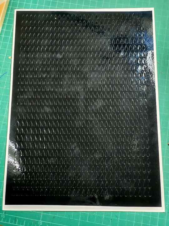 เมล็ดแตงโม-780-ดวง-สติ๊กเกอร์-pvc-สีดำล้วน-ใช้สำหรับตกแต่ง-พับริบบิ้นรูปทรงแตงโม