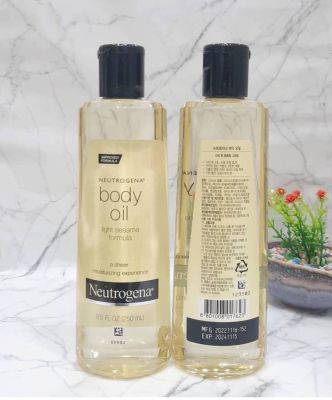 บอดี้ออยล์  Neutrogena body oil 250 ml (1 ขวด)