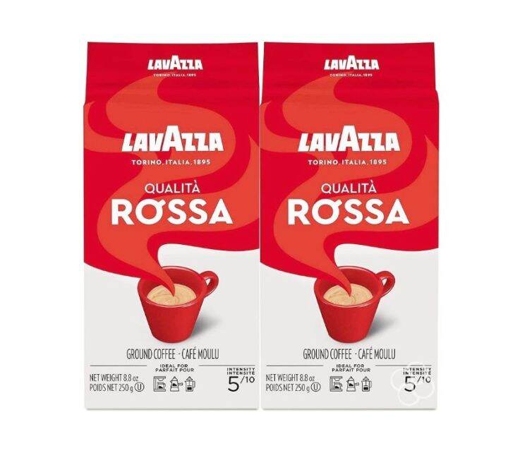 Lavazza Qualita Rossa Ground Coffee 2 x 250g Lazada PH