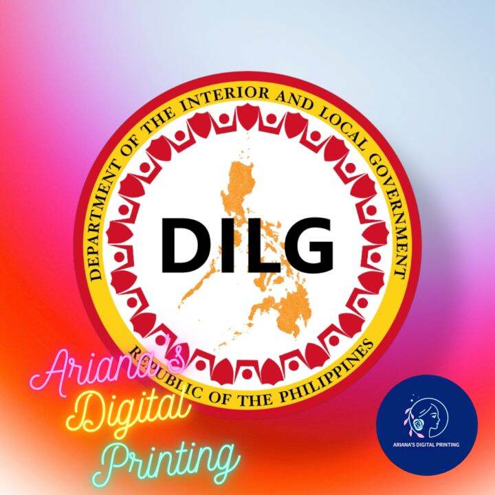 DILG VINYL Sticker | Lazada PH