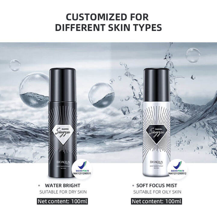 Semprotan Wajah Agar Makeup Tahan Lama BPOM Setting Spray Matte Water