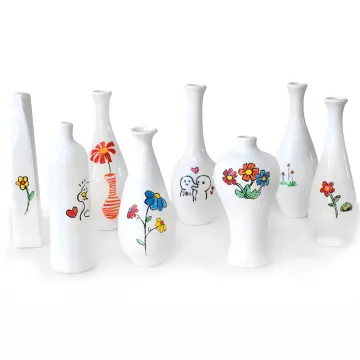 Clay White Vases - Best Price in Singapore - Jan 2024