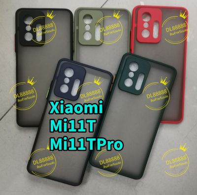Mi11TPro ✨พร้​อมส่งใน🇹🇭✨เคสขอบนิ่มหลังแข็งขุ่นคลุมกล้อง For Xiaomi Mi11T / Mi 11T / Mi 11T Pro / Mi11T Pro