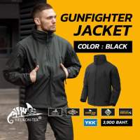 เสื้อแจ็คเก็ต HELIKON-T เสื้อ EX GUNFIGHTER สี BLACK