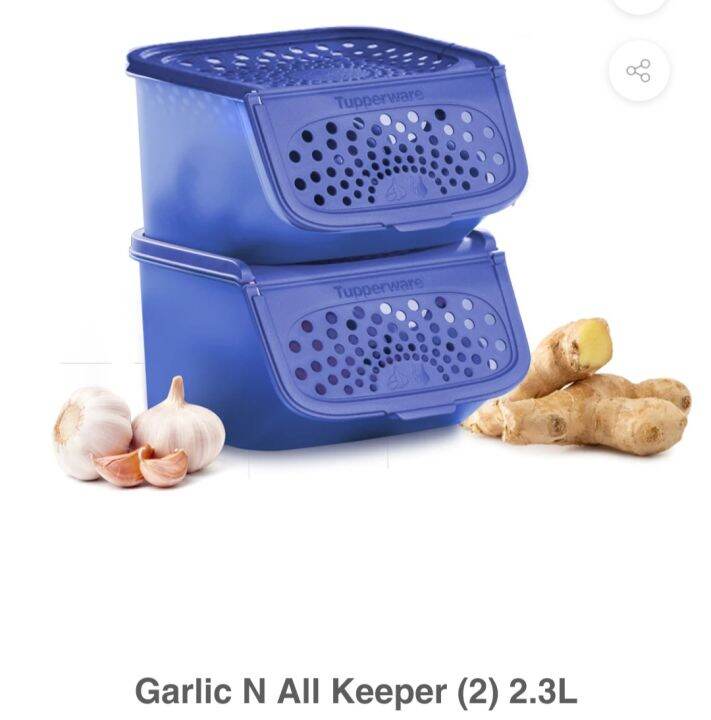 Tupperware Garlic N All 2.3L(2) Lazada