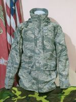 เสื้อทหาร-เสื้อกันฝนทหาร U.S.AIR FORCE, PARKA, ALL-PURPOSE ENVIRONMENTAL CAMOUFLAGE, APECS, AIR FORCE TIGER STRIPE