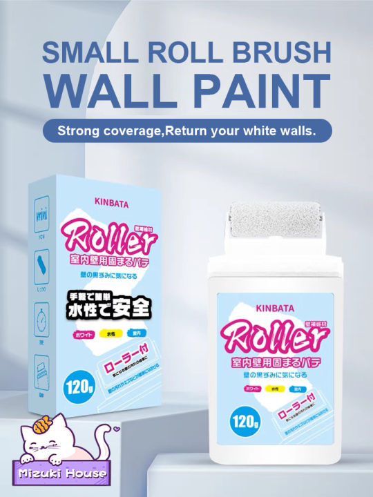 Rolling Brush Wall Latex Paint, Small Roller Brush Wall Latex Paint
