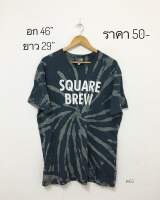 เสื้อยืดมือสองมัดย้อมไซส์ XL