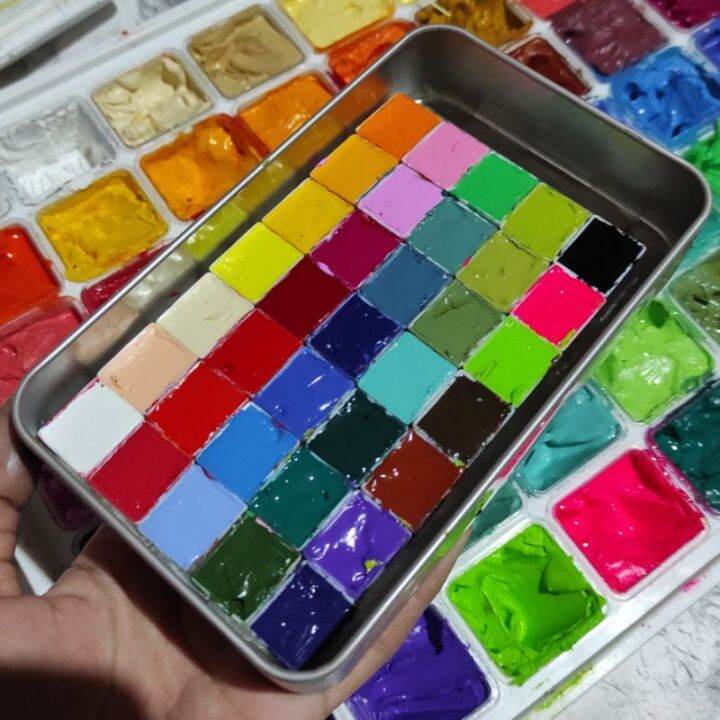 gouache half pans