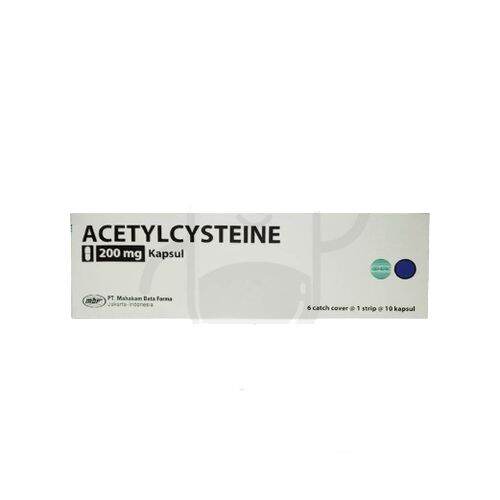 Acetylcisteine Mg Kapsul Mahakam Acetylcistein Acetylcysteine Acetylcystein Mg