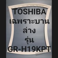 ขอบยางตู้เย็น Toshiba เฉพาะบานล่างรุ่นGR-H19KPTโตชิบา