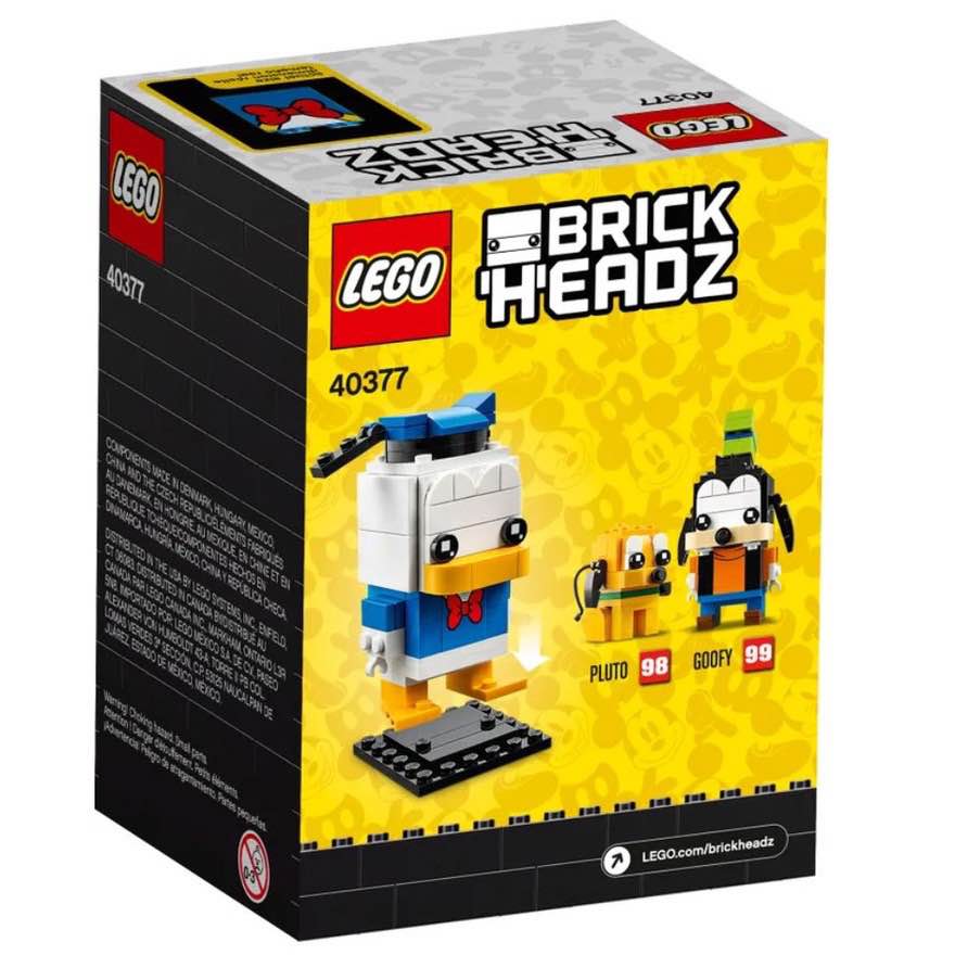 LEGO BrickHeadz 40377 Disney  Donald Duck