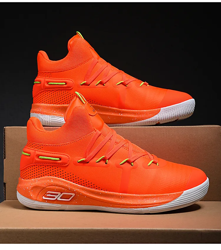 curry 6 orange kids