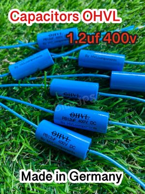 C เสียงแหลม 1.2uf 400v OHVL made in Germany ขาเป็นลวดเงิน (ราคาต่อชิ้น)