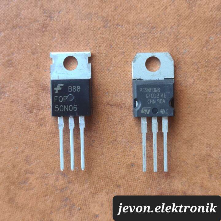 Ic Transistor Mosfet FQP 50N06 55N06 Original FQP50N06 55NF06 P55NF06 ...