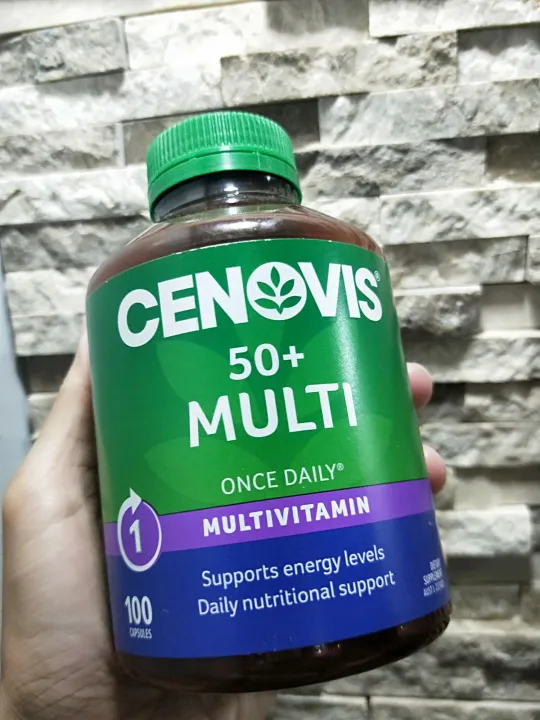 Cenovis 50+ Multi 100 capsules | Lazada PH