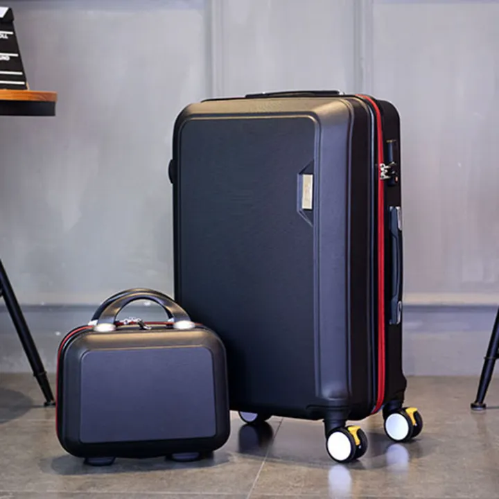 Celebrity TikTok Luggage Trolley Female 24Inch Zipper Password Universal Wheel Good