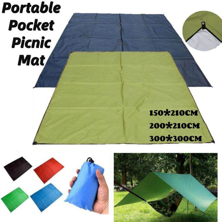 Waterproof Camping Tent Picnic Mat Outdoor Foldable Camping Mat Easy ...