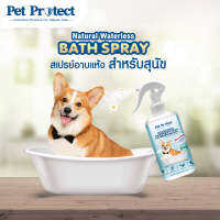 Pet​ Protect​ สเปรย์อาบแห้ง​ สุนัข​ 300มล.  ชนิดไม่ต้องล้างออก (สเปรย์อาบน้ำสุนัข ชนิดไม่ใช้น้ำ อาบน้ำแห้ง)