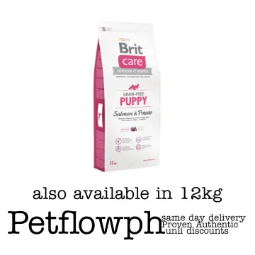 Brit care grain free hot sale puppy salmon & potato 12kg