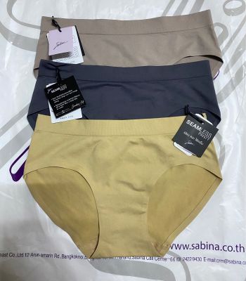 Sabina ซาบีน่า กางเกงชั้นใน (Bikini) รุ่น SUZS2101 สีน้ำตาล เนื้อเข้ม เทา