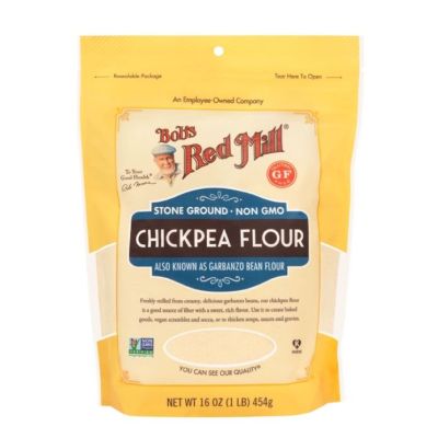 ❤️Keto❤️Chickpea Flour Gluten Free 454g แป้งถั่วลูกไก่ คีโต ปราศจากกลูเตน Bob’s Red Mill
