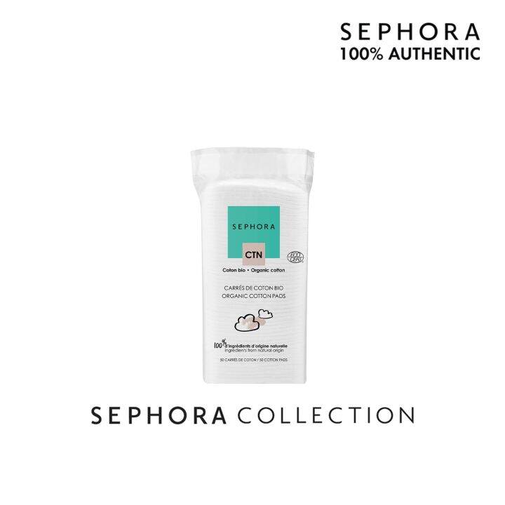 SEPHORA Organic Cotton Pads Lazada.co.th