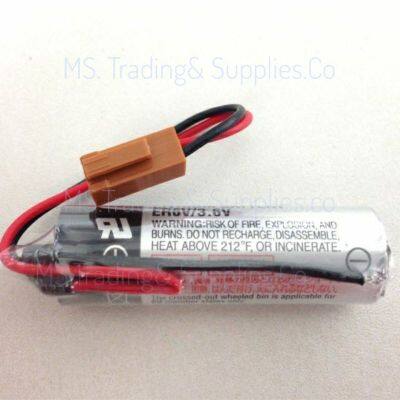 LITHIUM BATTERY FOR PLC ER6V/3.6V TOSHOBA
พร้อมสายและขั้วต่อ