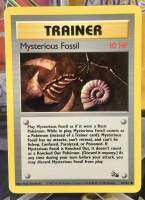 MYSTERIOUS FOSSIL การ์ดโปเกม่อน ?? ไม่ผ่านใช้ ของแท้ 100% ปี 1999 Pokemon Trainer ไม่ผ่านใช้