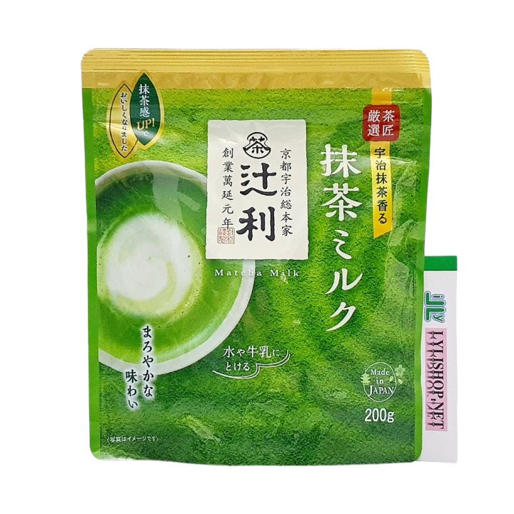 Tsujiri Green​ Tea​ Matcha.Milk ชาเขียวญี่ปุ่น