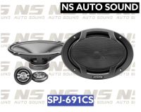 ALPINE SPJ-691CS ลำโพงแยกชิ้นติดรถยนต์ ขนาด 6x9 แพ็ค 1 คู่